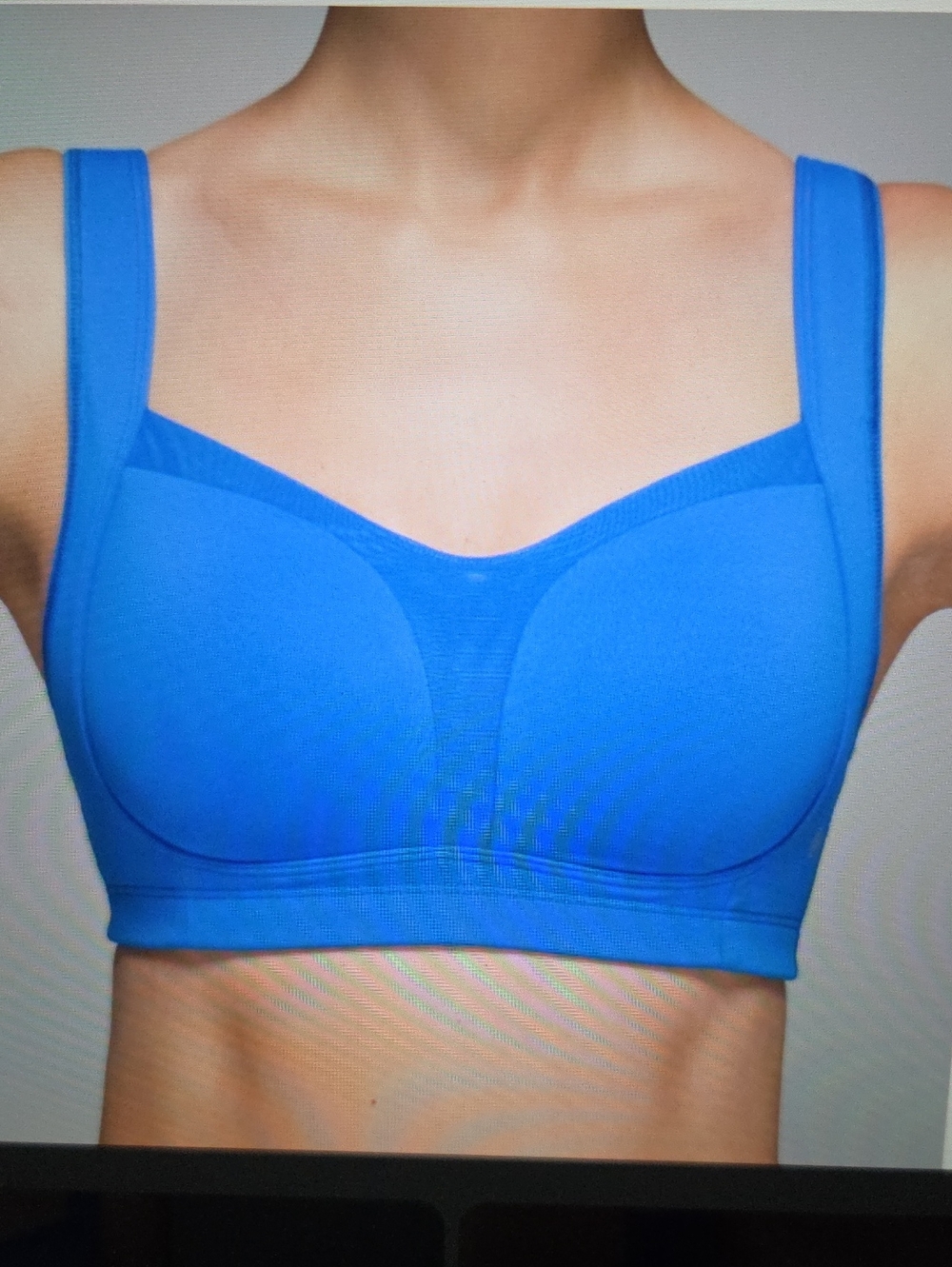 Lululemon Ta Ta Tamer III (C-E cup) Pipe Dteam Blue
